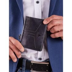 BUFFALO Pánska tmavomodrá kožená peňaženka CE-PF-N4-HP-3.99_301035 Univerzálne