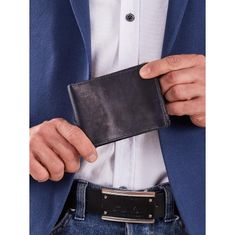 BUFFALO Tmavomodrá pánska peňaženka s aplikáciou CE-PF-N992-HP-NAP.27_301070 Univerzálne