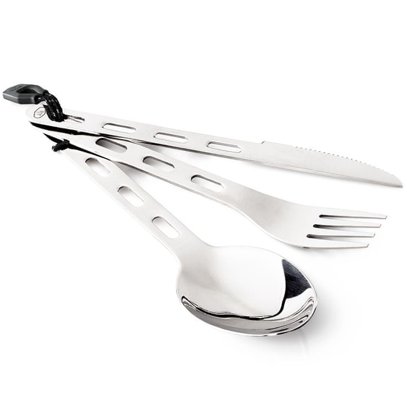 Gsi Glacier Stainless 3 PC. Ring Cutlery