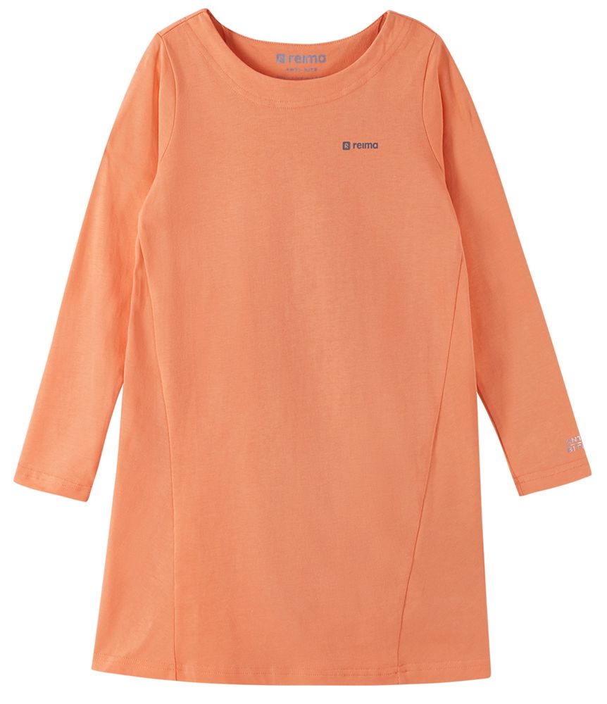 Reima dievčenské šaty Itikaton s Anti-bite impregnáciou 535062-3210 oranžové 134