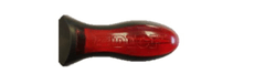 F. Dick Rukoväť pre plastovú rašpľu 2K červená červená, 10 cm