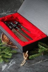 F. Dick 3-dielna darčeková súprava nožov v poľovníckom štýle