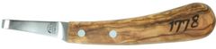 F. Dick Jubilejný nôž na kopytá 1778 - pravý, krátky, široká čepeľ