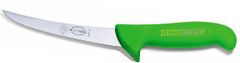 F. Dick Vykosťovací nôž so zahnutou čepeľou a bezpečnostnou rukoväťou, nepružný 15 cm, zelený
