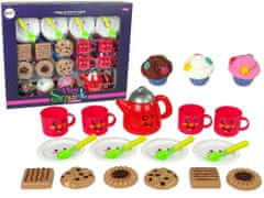 Lean-toys Čajová súprava Čajové taniere Cupcakes Cupcakes