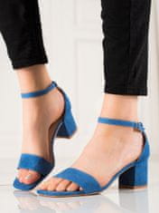 Vinceza Dámske sandále 87599 + Nadkolienky Gatta Calzino Strech, odtiene modrej, 36