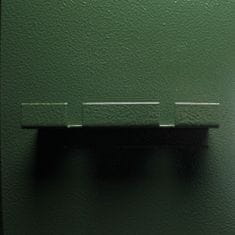 Rottner Montana 5 skriňa na zbrane zelená | Trezorový zámok na kľúč | 30 x 145 x 40 cm