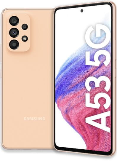 SAMSUNG Galaxy A53, 6GB/128GB, Orange
