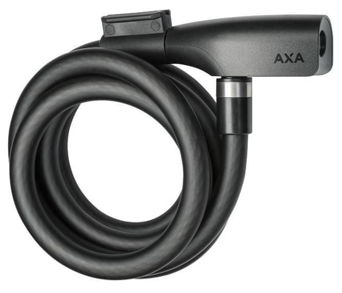 AXA Zámok na bicykel AXA Cable Resolute 12-180 čierna mat