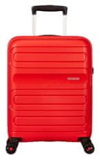 American Tourister Cestovný príručný kufor na kolieskach SUNSIDE SPINNER 55 Sunset Red
