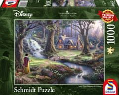 Schmidt Puzzle Snehulienka a chalúpka sedmich trpaslíkov 1000 dielikov