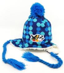 SETINO Chlapčenská čiapka s brmbolcom BABY "Bing" tmavo modrá  48 cm Modrá