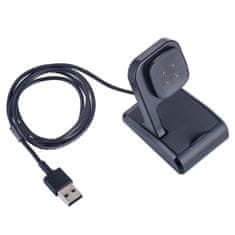 Akyga AK-SW-26 USB magnetická nabíjačka kábel pre Fitbit Versa 3 / Sense