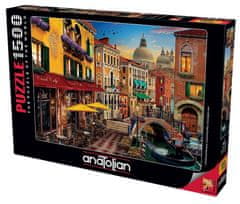 AnaTolian Puzzle Kaviareň Canal Caffé, Benátky 1500 dielikov