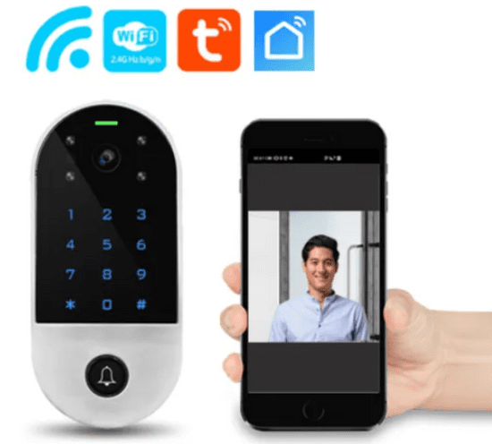 Vilka eDOOR - Smart WIFI videovrátnik s integrovanou prístupovou čítačkou. Zvonenie na mobil.