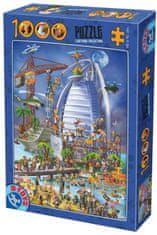 D-Toys Puzzle Burj al Arab 1000 dielikov