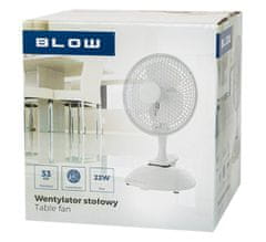 Blow Ventilátor s klipsňou a základňou BLOW 44-062, 15cm, 22W