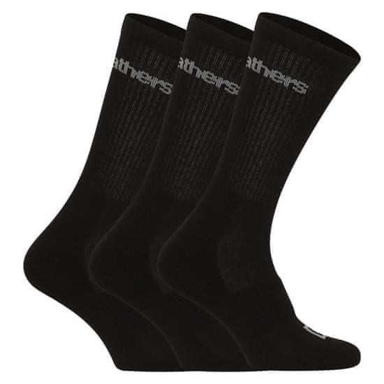 Horsefeathers 3PACK ponožky čierne (AA1077A)