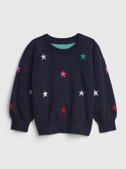 Gap Detský sveter s hviezdičkami