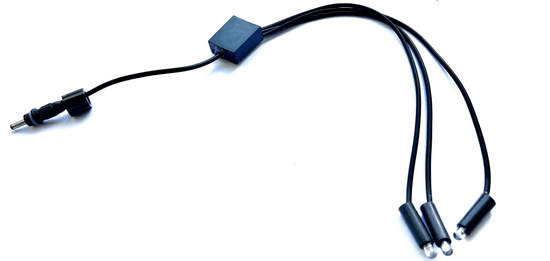 Nero Trade Kábel 3x LED - 1x jednokolík