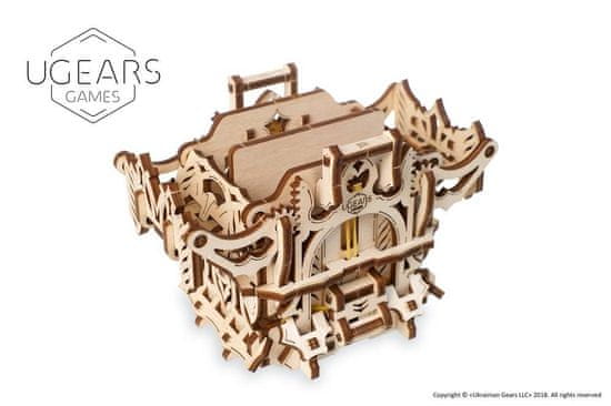 UGEARS 3D puzzle Deck Box - Držiak kartových balíčkov