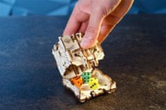 UGEARS 3D puzzle Dice Tower - Modulárna veža na kocky