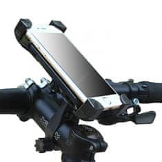 4Car Držiak mobilného telefónu na bicykel čierny