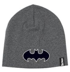 Eplusm Chlapčenská čiapka Batman symbol 52 cm Sivá