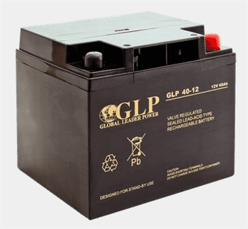 MW Power Batéria olovená 12V/40Ah GLP 40-12 AGM VRLA gélový akumulátor, M6