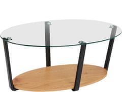 Danish Style Konferenčný stolík Blaine, 110 cm, prírodný