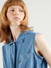 Levis Modrá dámska rifľová košeľa Levi's XL
