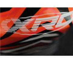 XRC Helma na moto Merchi R black/orange/grey vel. XL