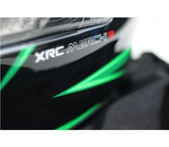 XRC Helma na moto Merchi R black/green/grey vel. L