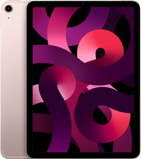 Apple iPad Air 2022, 64GB, Wi-Fi + Cellular, Pink (MM6T3FD/A)