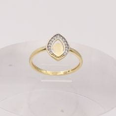 Amiatex Zlatý prsteň 87895 + Nadkolienky Gatta Calzino Strech, 54, 1.3 G