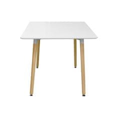 IDEA nábytok Jedálenský stôl 140x90 UNO biely
