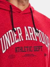 Under Armour Mikina UA Rival Try Athlc Dept HD-RED XXL