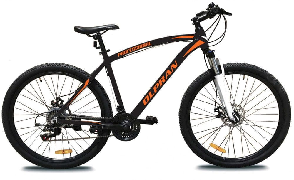 Olpran Horský bicykel Profession 27,5" hydraulic oranžová 19" - zánovné