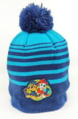 SETINO Chlapčenská čiapka s brmbolcom "Paw Patrol" tmavo modrá 52 cm Modrá