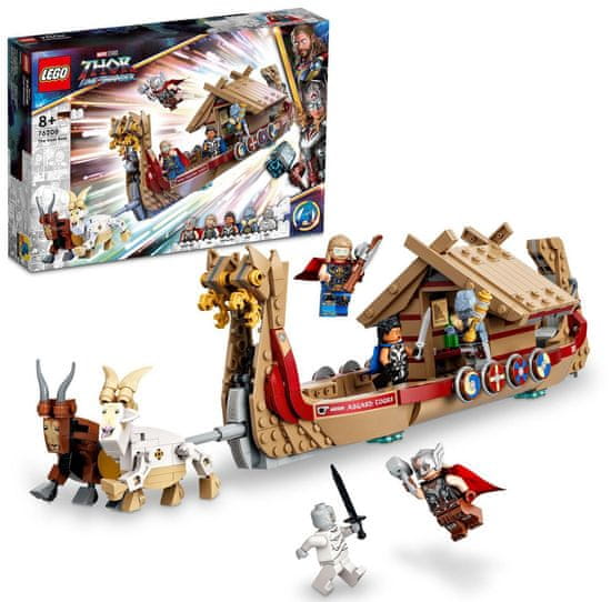 LEGO Marvel 76208 Loď s kozím záprahom