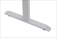 STEMA Elektrický rám stola UT04-2T, výška 70,5-118 cm, dĺžka 119-172 cm, protikolízny systém, noha 2-segmentová, biela farba