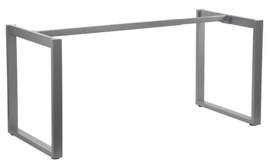 STEMA Nastaviteľný rám stola NY-131A, noha s profilom 60x30 mm, 120-180x80x72,5 cm, šedá farba