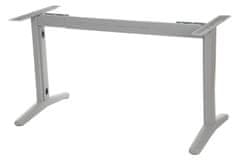 STEMA Kovový rám stola STT, nastaviteľný nosník, 135-175x68x72,5 cm, vhodné do domácnosti aj kancelárie, šedá farba