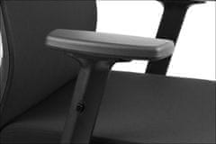 STEMA Otočná stolička s výsuvným sedadlom RIVERTON F/L - rôzne farby - čierno-šedá