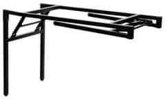 Sklápací stolový rám NY-A024 - 136x66 cm, čierny