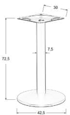 STEMA Podstavec stola - kovový SH-4003-1/B - &#8709 42,5 cm