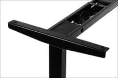 STEMA Elektrický rám stola UT04-2T, výška 70,5-118 cm, dĺžka 119-172 cm, protikolízny systém, noha 2-segmentová, čierna
