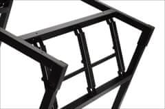 STEMA Skladací stolový rám NY-A024 KW. - 96x96 cm, čierna