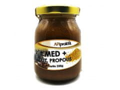 Apipraktik Med + peľ, propolis 250 g