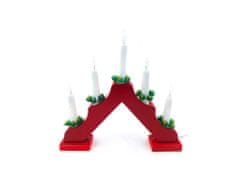 AUR Vianočný svietnik pyramída - 5 žiaroviek (do zásuvky)